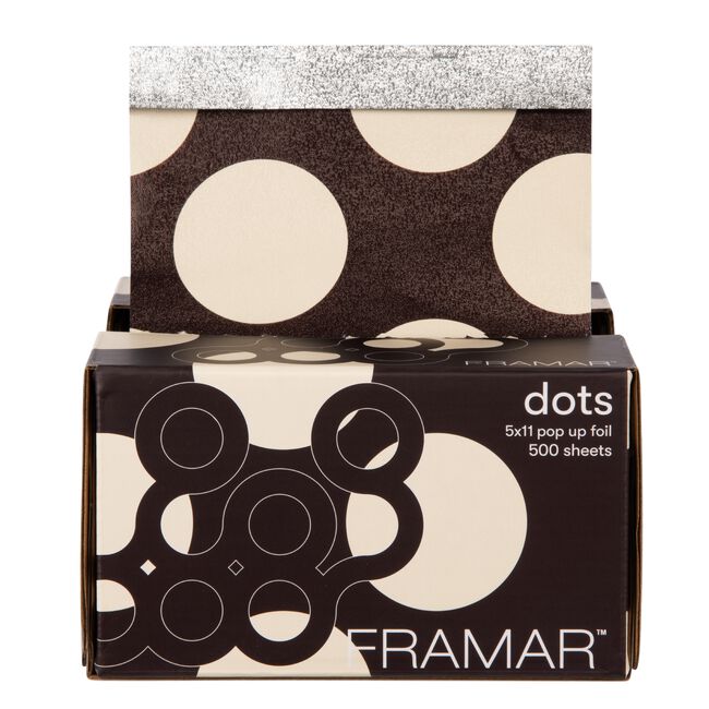 Big Brown Dots Pop Up Foil