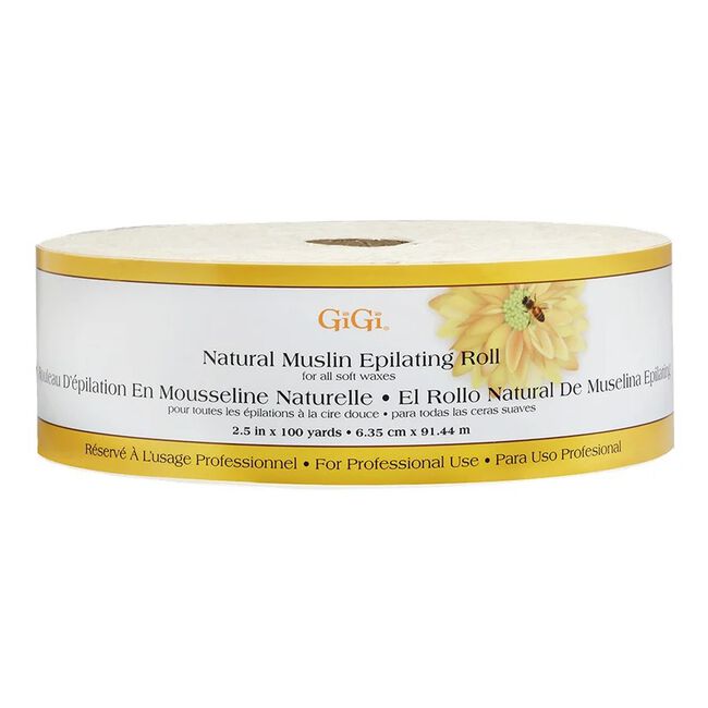 Natural Muslin Epilating Roll