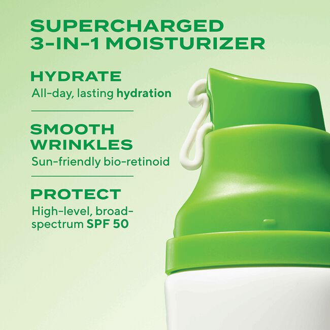 Superactive Moisturizer SPF 50: Wrinkle Fighting