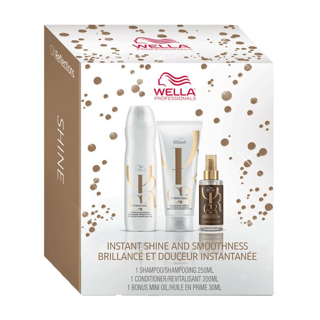 Oil Reflections Shampoo, Conditioner, Smoothing Oil