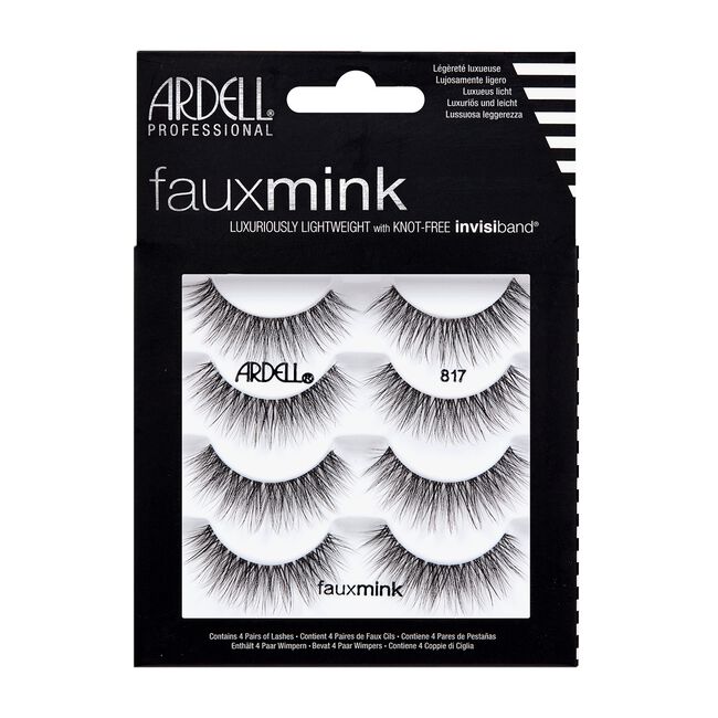 4 Pack Faux Mink #817