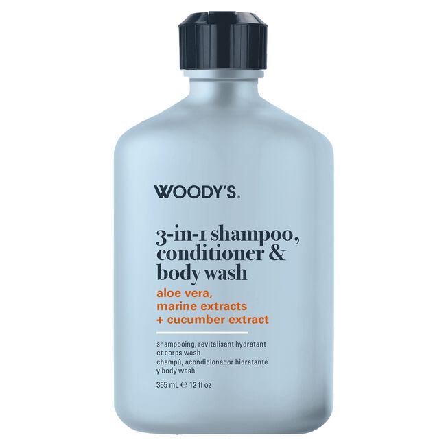 3-N-1 Shampoo, Conditioner, & Body Wash