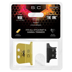 Fixed Gold X-Pro Wide Blade & The One DLC Cutting Blade Trimmer Set