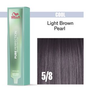 5/8 Cool Light Brown Pearl Pure Perfection Permanent Hair Color
