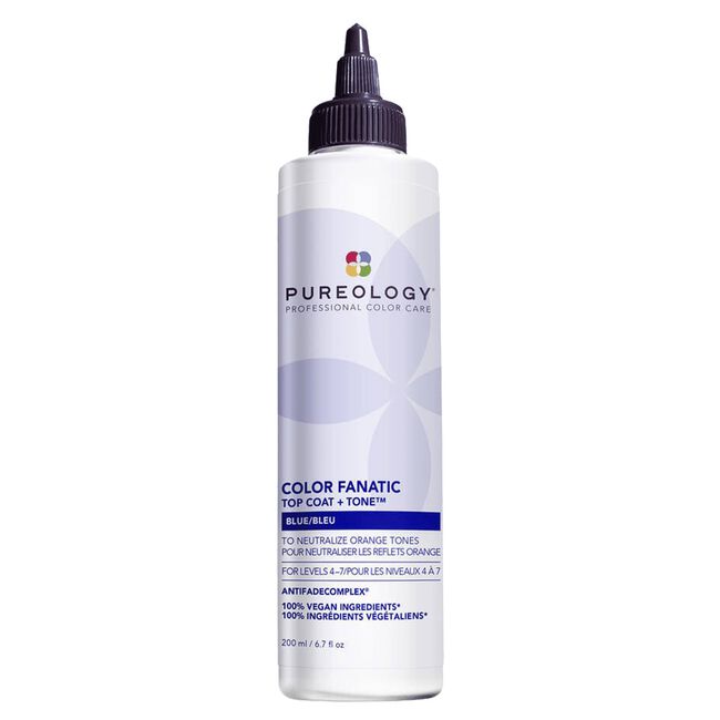 Color Fanatic Top Coat + Tone Blue