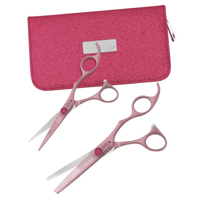 SilkCut Pink 5 Inch Shear & Thinner BCA Case