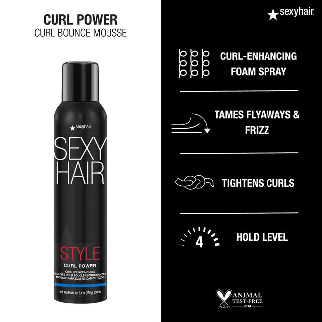 Style Sexy Hair Curl Power Curl Bounce Mousse