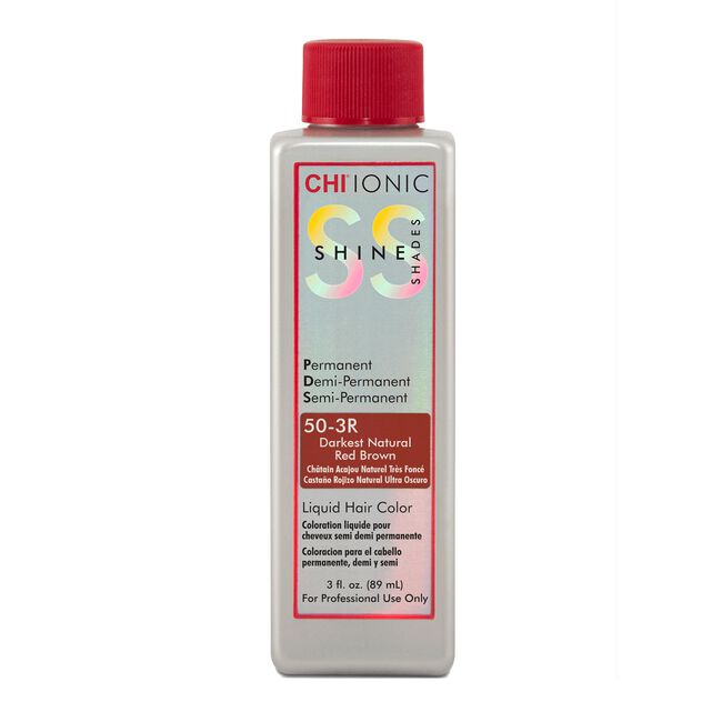 50-3R Darkest Natural Red Brown - Liquid