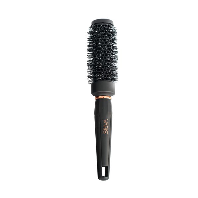 Ceramic Barrel Round Brush with Nylon Bristles Small