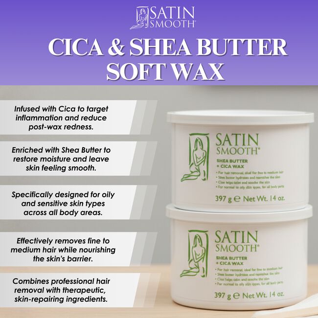 Shea Butter + Cica Soft Wax