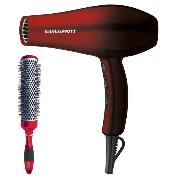 Babyliss Pro Ceramic & Tourmaline Dryer with Brush