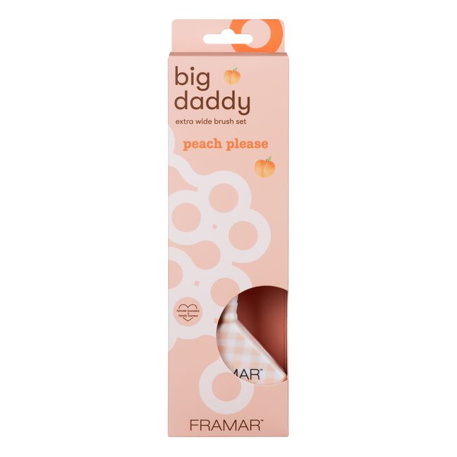 Peach Please Big Daddy Brush Set