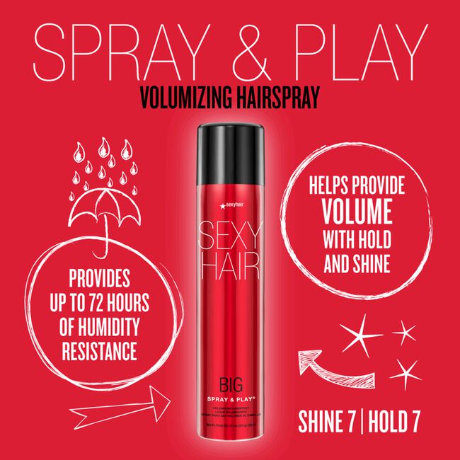 Big Sexy Hair Spray & Play Volumizing Hairspray 49% VOC