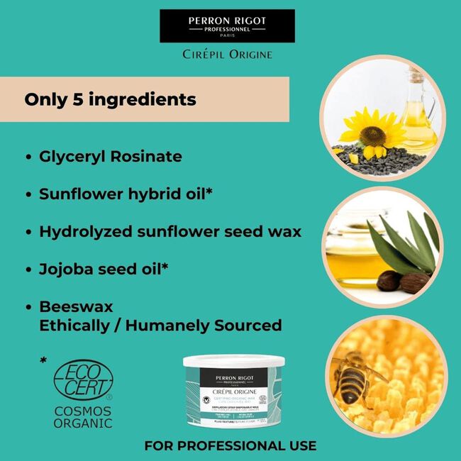 Origine Certified Organic Depilatory Strip Disposable Wax