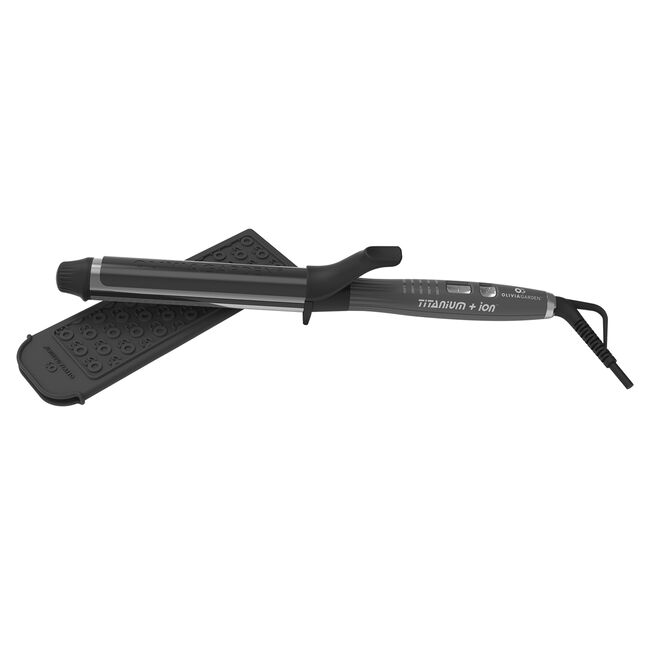 Titanium + Ion 1.25 Inch Extra Long Barrel Curling Iron
