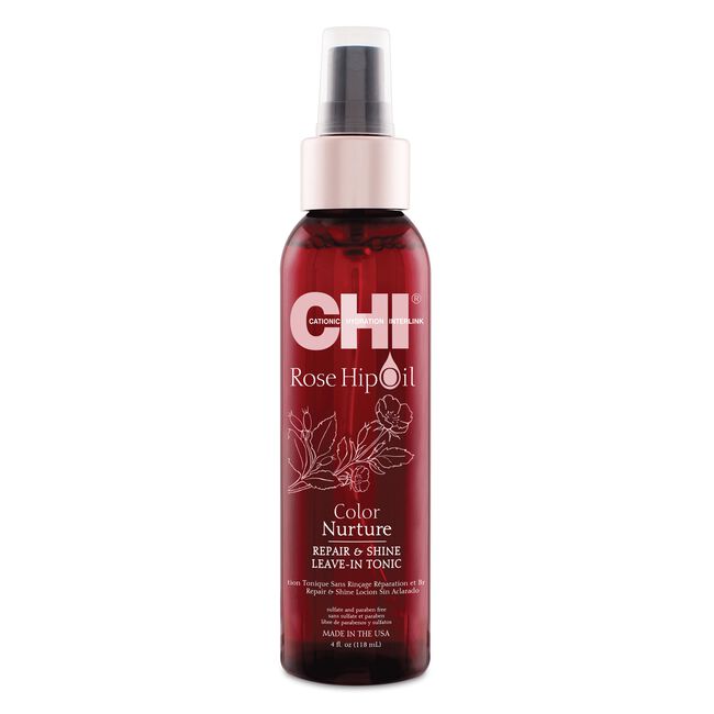 CHI Rose Hip Color Nurture Repair & Shine Leave-In Tonic