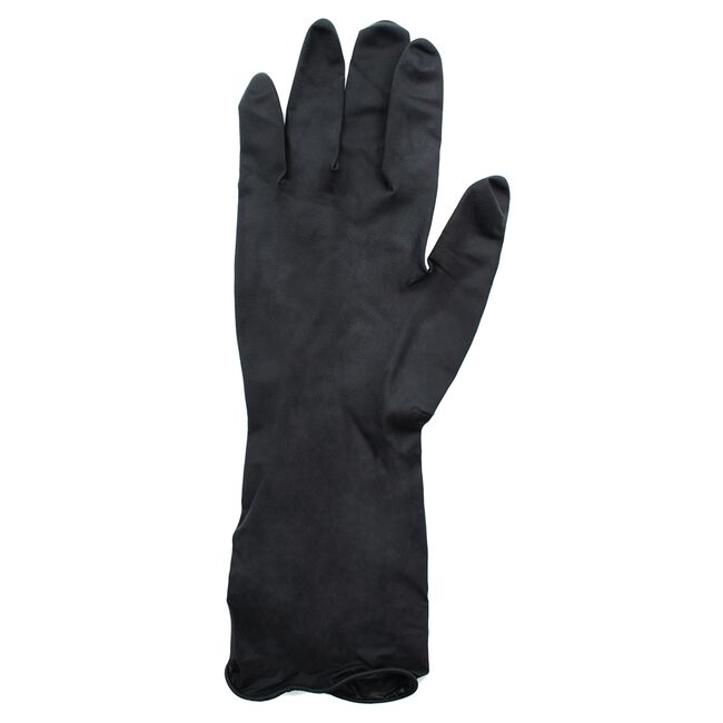 Large Midnight Black Nitrile Gloves