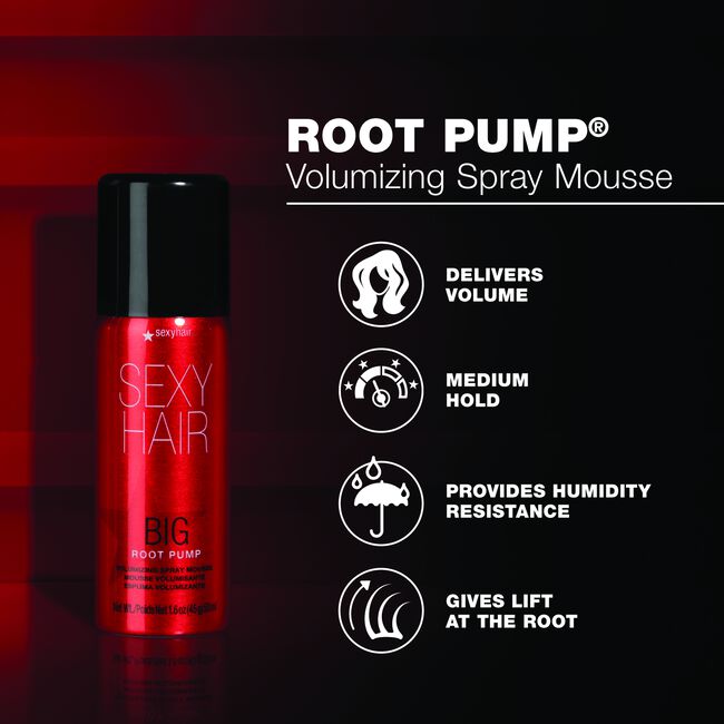 Root Pump Travel Size Spray Mousse