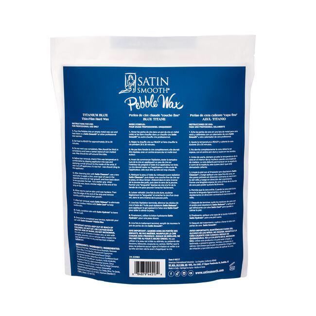 Titanium Blue Thin-Film Hard Pebble Wax