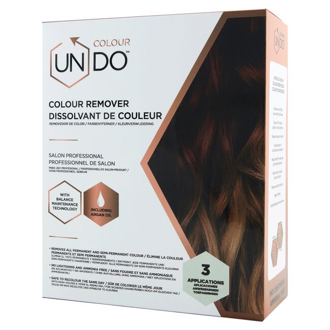 Colour Undo Hair Colour Remover, 3 Application Kit
