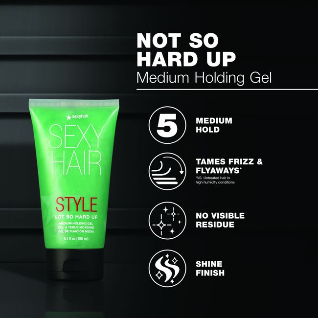 Style Sexy Hair Not So Hard Up Medium Holding Gel