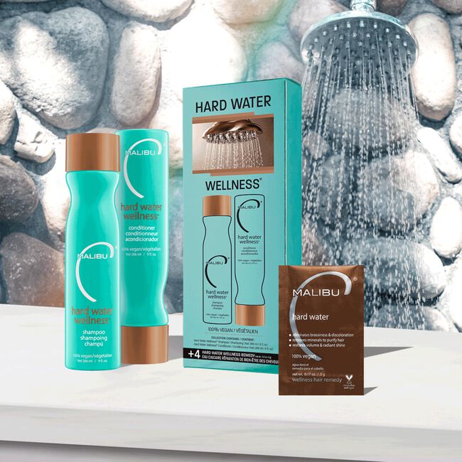 Malibu C&reg; Hard Water Wellness Kit