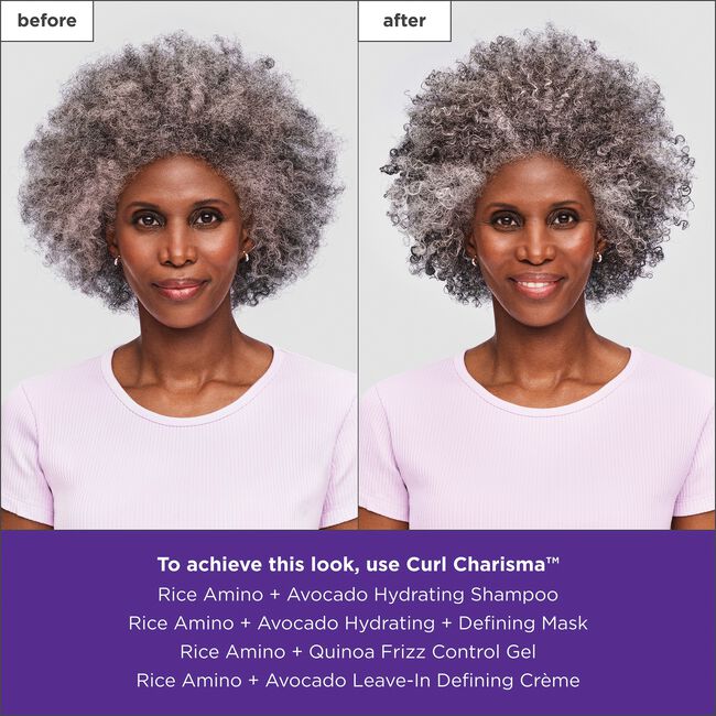 Curl Charisma Rice Amino & Avocado Leave-In Defining Creme
