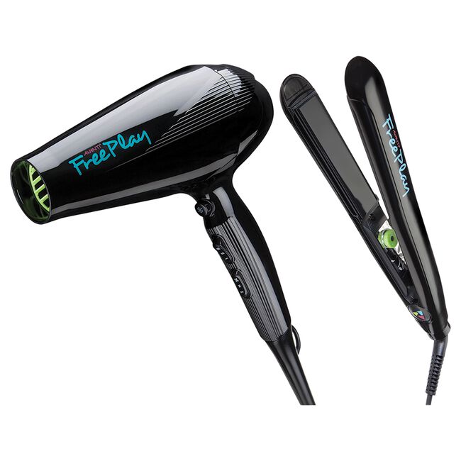 Avanti Free-Play Ceramic Dryer and Flat Iron Duo