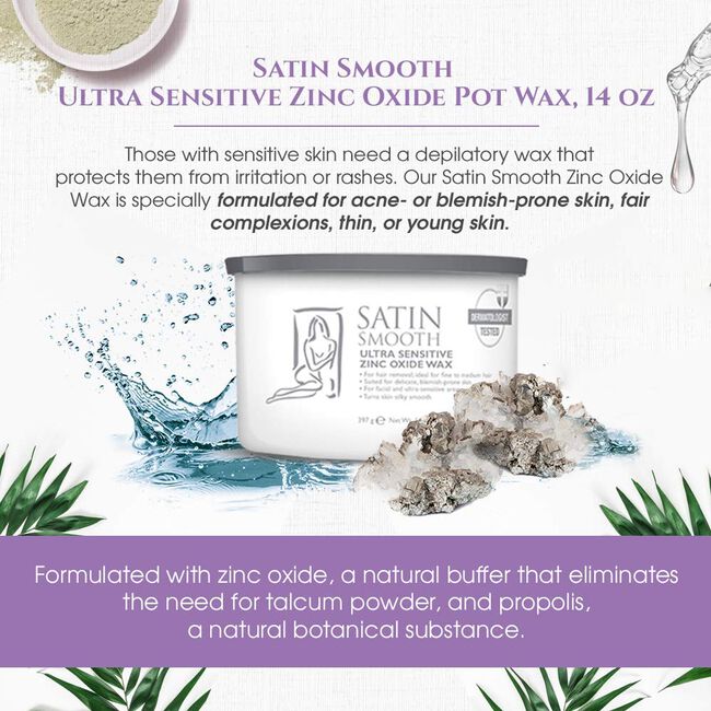 Ultra Sensitive Zinc Oxide Wax