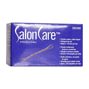 Salon Care Supreme Bobby Pins Brown - 1 lb Box