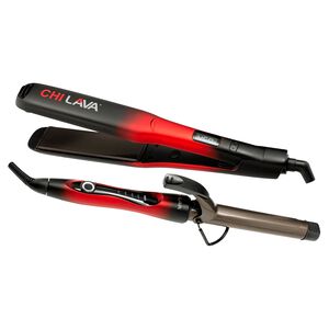 CHI Lava Flat Iron 1.5 Inch, Lava Curling Iron 1 Inch