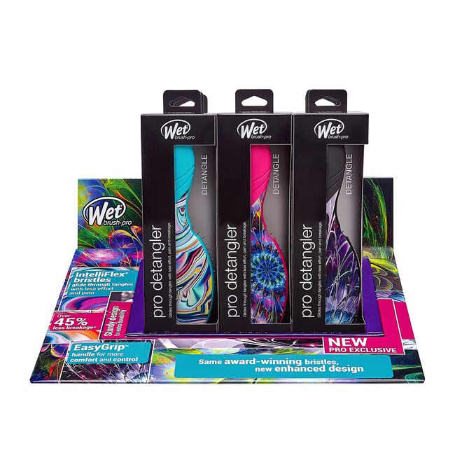 Electric Dreams Detangler Brush - 9 Piece Display