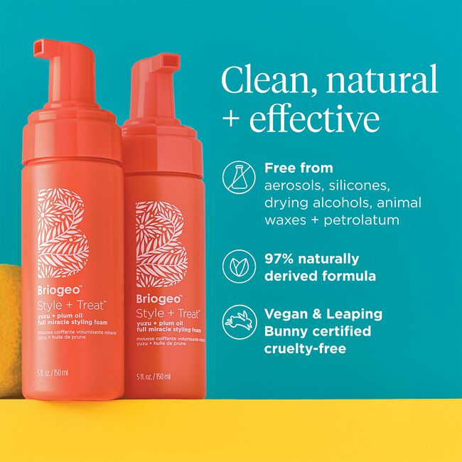 Style + Treat Yuzu + Plum Oil Full Miracle Styling Foam
