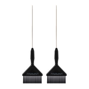 Black Big Daddy Pintail Brush Set