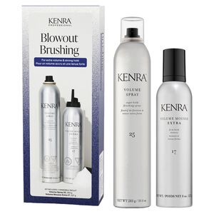 Strong Hold Blowout Brushing Holiday Duo