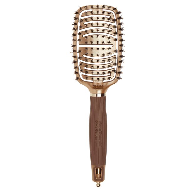 Nano Thermic Flex Combo Bristles Brush