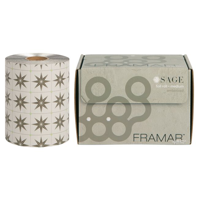 Neutral Sage Embossed Roll