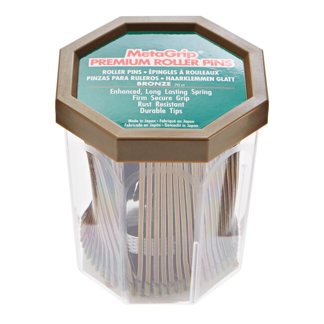 Metagrip Premium Bronze Roller Pin 70 Count Salon Care CosmoProf