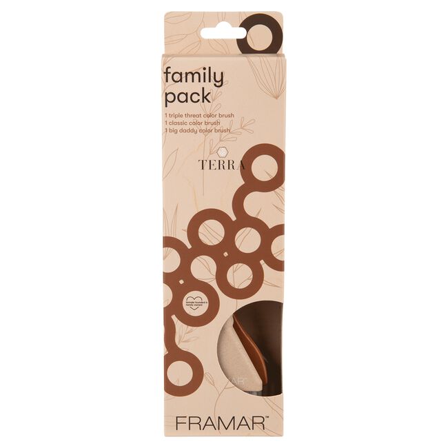 Terra Family Pack Brush Set