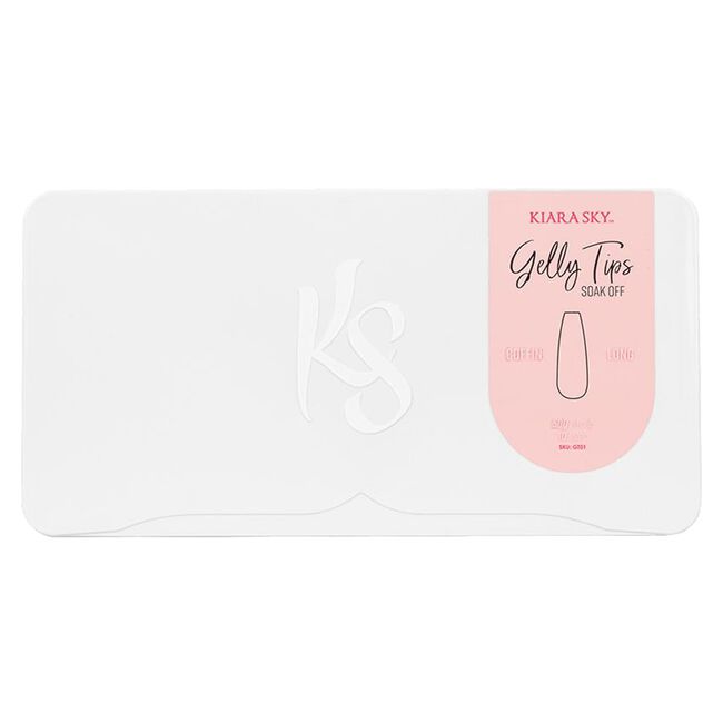 Coffin Long Gelly Tips Case