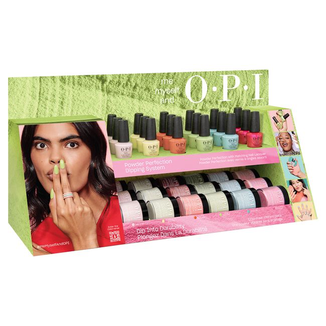 Me, Myself, and OPI Powder Perfection + Nail Lacquer Display