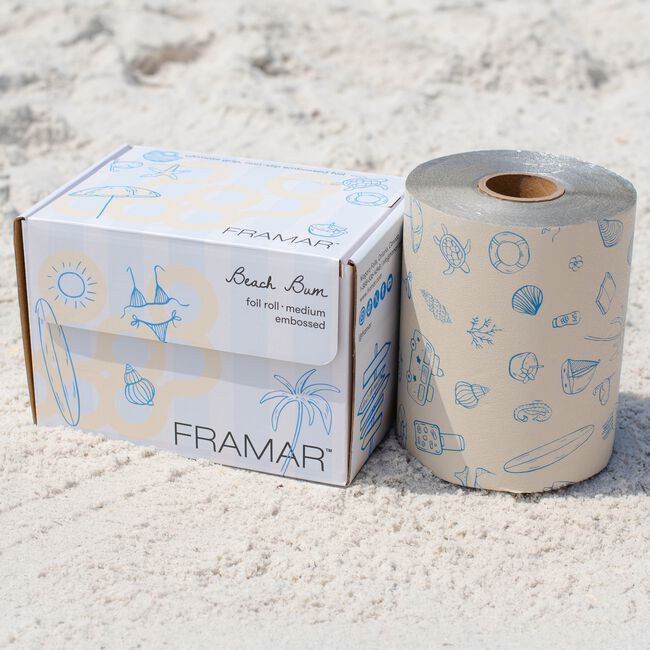 Beach Bum Embossed Roll