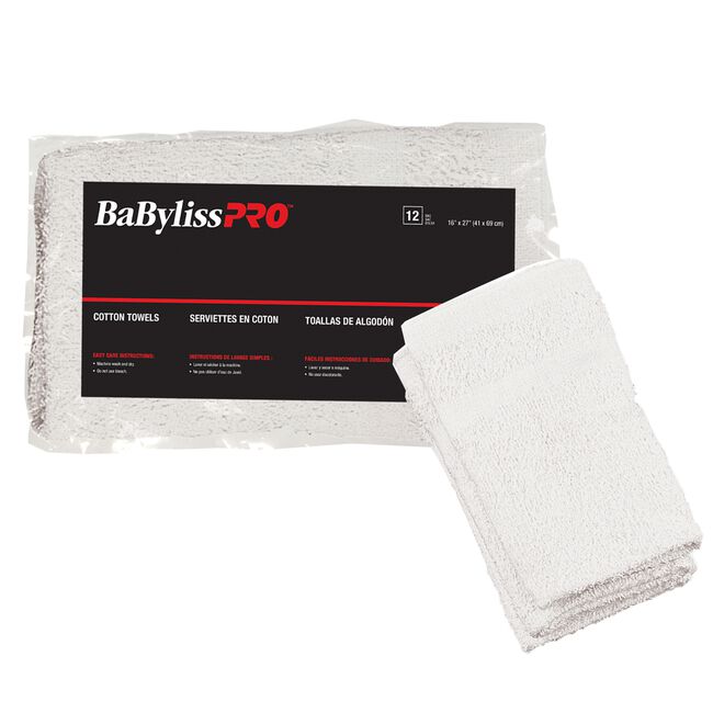 BaByliss Pro White Towels