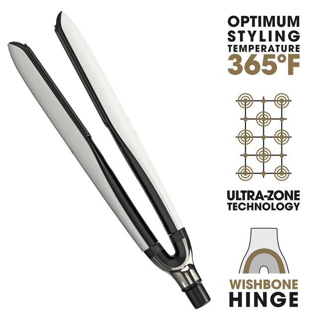 White Platinum+ Styler - 1 Inch