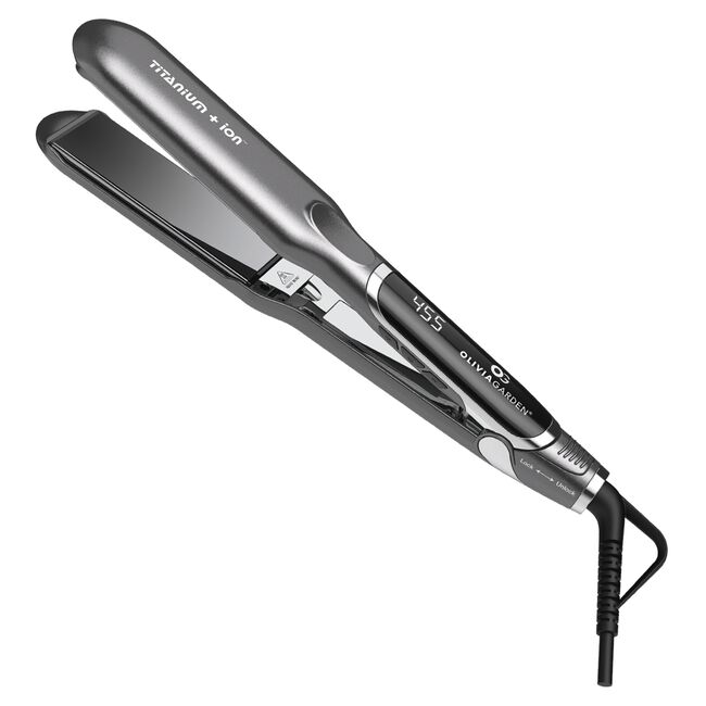 Titanium + Ion 1.5 Inch Flat Iron