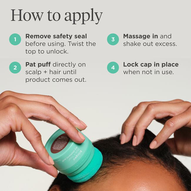 Style + Treat Dry Shampoo Puffs Brown