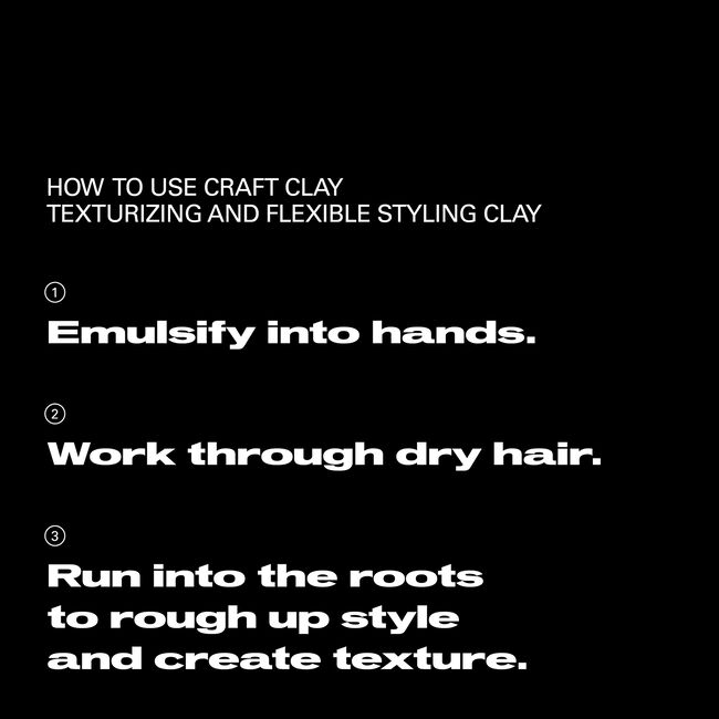 Craft Clay Texturizing and Flexible Styling Clay