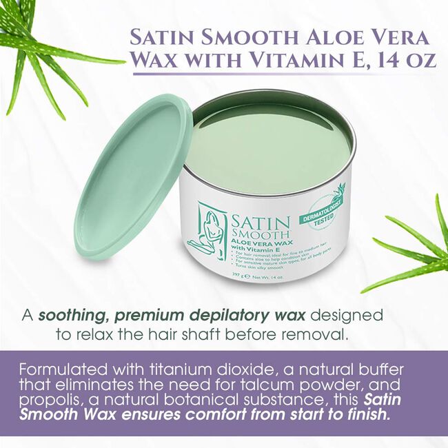 Aloe Vera & Vitamin E Cream Soft Wax