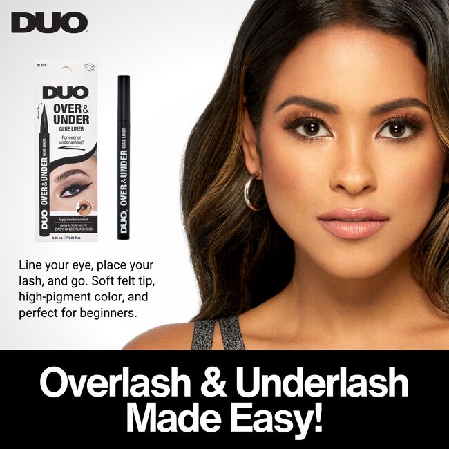 Black Duo Over & Under Glue Liner