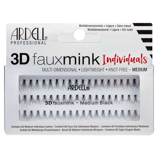 3D Faux Mink Individuals Medium